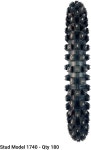 모터스포터즈 | 1740-5.4mm 돌출형 그립스터즈 모터사이클 타이어 스터드 전면 타이어의 접지력 향상을 위해 스터드에 150개의 고체 텅스텐 카바이드 팁 나사...
