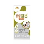 오피스큐진주점 | 비타민뱅크 츄어블 크랜베리맛 모다아울렛비타민 BP 패밀리 철분 피로회복 비헴철 90정 : 말로우