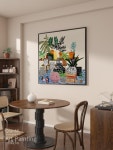 커피 캡슐 정리함 보관함 화이트 선반 디스펜서 탕비실 스타일 C 콜렉터스 유화 캔버스 140cmx140cm : 역행자의 스토어
