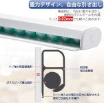 고티키 오더 클(2개 세트) 영수증 홀더 티켓 드릴링 필요 없음 클립(실버 15.7인치(40cm) 40cm Silver : 위드유앤미윗유
