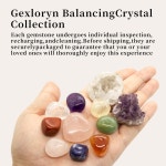 크리스탈과 힐링 스톤 크리스탈 차크라 세트 선물 상자 Amethyst Cluster & : 푱푱스토어