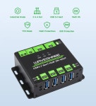산업 등급 USB 허브 확장 4 32 포트 전환 가능한 듀얼 호스트 다중 보호 : 고민고민하지마용