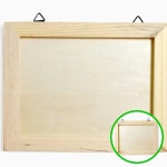 MF06 나무액자 DIY 사각 꾸미기도안 색칠놀이 원목 탁상액자 공예 선물 : 천경육상회