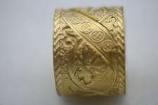 디자인팩토리DesignFactoryCo.,Ltd)디자인팩토리DesignFactoryCo.,Ltd | DandS Ltd의 프리미엄 황동 가죽 벨트 롤러 - 채소-탄 가죽용 CNC 컷... 깨끗한 인상을 위한 독특한 수작업 디자인 #BR7 : 헬로옥토버팩토리