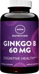 (주)뉴트리션메이트 | MRM 뉴트리션 은행나무 B 60mg | 텐 프리 + 120인분 : 픽-메이트-