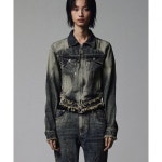 NOT4NERD W Cut Off Incision Vintage Denim Jaet - Deep Blue 1205934 : 최고여섯