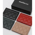 마틴콕스 MATINCOX Stitch slim Card wallet 스티치 슬림 카드지갑 양가죽 4color : 파타라다이스