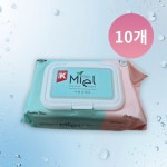 미엘 클래식 무형광 물티슈 캡형 클래식 100매 10개 : 데일리디렉터