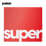 슈퍼글라이드3 유리 마우스 패드 레드, XLE : pulsar
