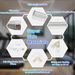 슈퍼리치대장상점 | Gneng 헥사곤 LED 조명 - 슈퍼 브라이트 8910LM 작업장 상점 홈... 스튜디오 및 창고를 위한 6500 000 쿨 화이트 알루미늄 차고 : 리치볼트