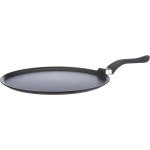 12896913 크레이프 팬케이크 크레페팬 또띠아 HOME Granchef Non-Stick Crepe Pan with Handle Aluminium Black 32 cm : 신우공구