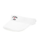 베이프 에이피 모자 그래픽 자수 선바이저 캡 APEE EMBROIDERY GRAPHIC VISOR CAP 화이트 : 와쿠와쿠재팬