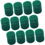 12pcs 색소폰 펠트 패드 피아노 교체 부품 범퍼 복원 도구 악기 기둥 실드 수리 : T에이컴퍼니
