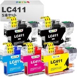 마타글로벌 | 番号 구별은 필요 없음 마타인크 LC411 LC411-4PK 브라더용 잉크 411 대용량 타입 LC411BK 총 5개 세트 호환 기종 DCP-J526N DCP-J926N...