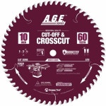 A.G.E. 시리즈 - 크로스컷 10인치 X 60T Atb 5/8인치 보어(MD10-600R) : 셀링웨이상점