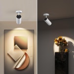 모노머스(Monomerce) | Opulux 12W LED 모노포인트 천장 스포트라이트 실내 - 복도용 조절... 따뜻한 흰색 3000K CRI 97 안티 글레어 그림 9W Dimmable : 링크머스