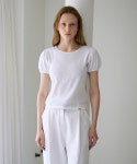드헤베 Label Point Puff T-shirt White 5014271699 : 버베나월드