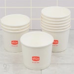 구공분식관악 | 구공오이 종이용기 일회용그릇 일회용밥공기 롯데 이라이프 분식용기 10P : googongoe