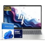HP 노트북 15 | 인텔 i7-1255U 10코어 프로세서 36GB DDR4 RAM 2TB PCIe SSD 15.6인치 FHD 1080p 디스플레이 윈도우 11 업무 및 학업...