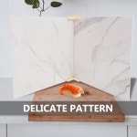 우주탑홀덤스튜디오 | 제품을 위한 프레티줌 2pcs 40x40cm 미니 대리석 배경 보드 테이블탑 스튜디오 촬영을 PVC 재사용 가능한 화이트 패턴 : 우주트레이드메이플