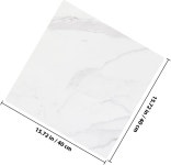 우주탑홀덤스튜디오 | 제품을 위한 프레티줌 2pcs 40x40cm 미니 대리석 배경 보드 테이블탑 스튜디오 촬영을 PVC 재사용 가능한 화이트 패턴 : 우주트레이드메이플