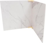 우주탑홀덤스튜디오 | 제품을 위한 프레티줌 2pcs 40x40cm 미니 대리석 배경 보드 테이블탑 스튜디오 촬영을 PVC 재사용 가능한 화이트 패턴 : 우주트레이드메이플