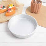 로운드케이크(round cake) | 생일 케이크 파티 케이크용 9인치 팬 알루미늄 원형 베이킹 무독성 한 핸드워셔.실버(9×2 팬) 9×2 round Cake Pan Round : 솔건셀렉트