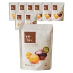 24시찐주전부리 | 올가홀푸드 찐밤 그대로 맛밤 80g 8개 주전부리 포차 쥐포 육포 주전부리.과자 간식 : 노랑마트01