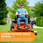잔디 깎는 기계용 데크 휠 03905900 두피 방지 Ariens Gravely Mower Tractors 00473600 06200321 00473800 애프터마켓 더블 키트 2...