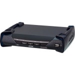 Aten KE9950R 4K DisplayPort 싱글 디스플레이 KVM 오버 IP 수신기 로컬 사용자 1명 3840 x 2160 최대 비디오 해상도 네트워크 2개RJ45...