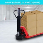 (주)팔레트애드 | AIZYR 풀 전기 팔레트 잭 트럭 액세서리 4400Lb 용량 애드온 드라이브 바 변환 키트 : 에브라노