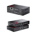 IP Extender 및 KVM 듀얼 모니터 번들 : 모드 온
