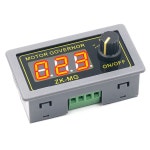 1pc DC 5-30V 12v 24v 5A 모터 컨트롤러 PWM 가변 속도 디지털 디스플레이 인코더 주파수 최대 15A ZK-MG 1pc : 구해줄게S