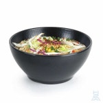 바름면옥원주개운점 | 바름소 멜라민 무광 매트블랙 체크 면기 5호 냉면기 식당그릇 냉면그릇 : 바름소