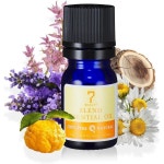 7beauty 블렌드 힐링 라벤더 프랑스 · 베르가못 FCF 호우드 카모마일 로만 클라리세이지 5mL 천연 100% 일본 제조 스톤 욕 : 육칠코퍼레이션