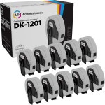 브라더 DK-1201용 LD 호환 주소 라벨 교체품 1.1인치 x 3.5인치(10팩) : 니니홀딩스
