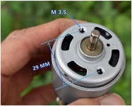천애가든자판기 | LVLOZ 고토크 775 DC 자판기 18V19.2V 더블 볼 베어링 가든 툴 페이퍼 슈레더 툴(색상: 19.2V ) 19.2v 775 Motor : 심플릿인