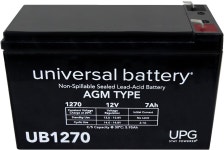 UPG UB127012V 7AH SLA 배터리 : 럭스바이브777