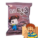 스낵코너점매점 | 초코 팅쵹 미니스낵 30입 26g 매점 간식 학교 학생 어린이 과자 주전부리 : 럭키굿즈