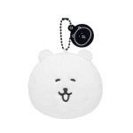 나가노 캐릭터즈 폭신폭신 농담곰 쿠지 E상 오카오 뱃지 키링 굿즈 : 밈무드