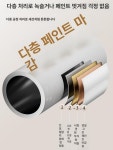 빨래카페TheBiz | 천정 아파트 빨래봉 화이트 빨래건조대 스텐봉 베란다 1 SUS길이60cm+높이15cm(화 60cm 15cm : 날씨좋은카페