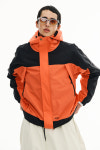큐마일 스노우보드 자켓 212 HIGH NECK HOODED JACKET ORANGE : 마일즈인서울