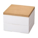 (주)아워홈 NH통합IT센터의왕점 자동판매기 | NH home 18cm 목재 무늬 이단 : 오르비끄