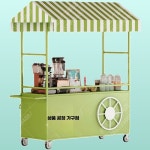 몽블랑제(주)전주점행사매대 | 이동식진열대 가판대 원목 행사 플리마켓 매대 부스 : 에루나