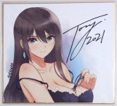 파리크라상커피앳웍스T2L/S점 | Tony 친필 사인이 들어간 복제 원화 색지 T2 ART WORKS 2 : 메루카리SAZO