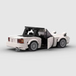 장난감 굿즈 MOC Miata NA 레이싱 스포츠 클래식 오픈카 레트로 컨버터블 차량 스피드 챔피언 레이서 ...