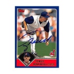 스포츠 기념품 창고 244684 테리 멀홀랜드 사인 야구 카드 클리블랜드 인디언스 FT 2003 탑스 No....