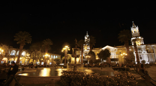 아레키파 메인 광장