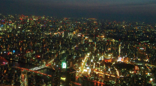 여행의 로맨틱을 담당할, 도쿄의 전망대