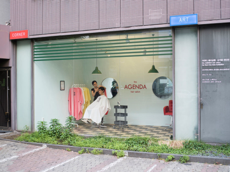 the AGENDA hair salon